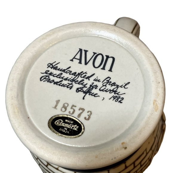 Hand crafted Ford Stein Mug Beer Mug VintagenAvon 1982 - Picture 9 of 11